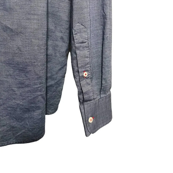 UNTUCKit Wrinkle Free Pio Cesare Long Sleeve Button Shirt Size XXL - Picture 6 of 7